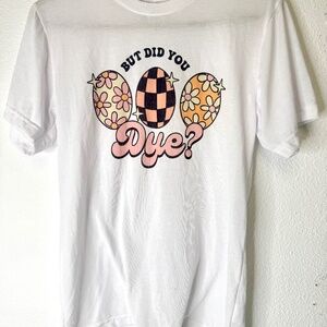 Easter Egg T-Shirt - Women's Easter Tee Size Small